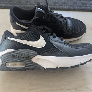 Nike Black and White Air Max Sneakers